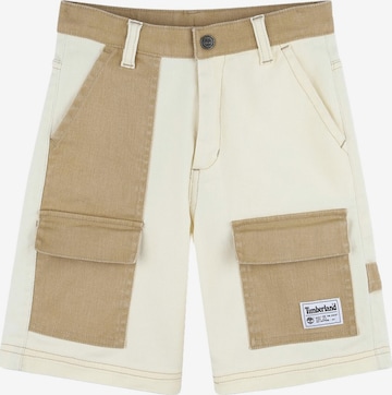 TIMBERLAND Regular Broek 'Bermuda beige per bambino' in Beige: voorkant