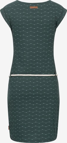 Ragwear - Vestido de verão 'Tag Zig Zag' em verde