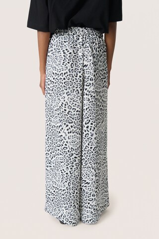 Wide Leg Pantalon 'Shirley' SOAKED IN LUXURY en mélange de couleurs