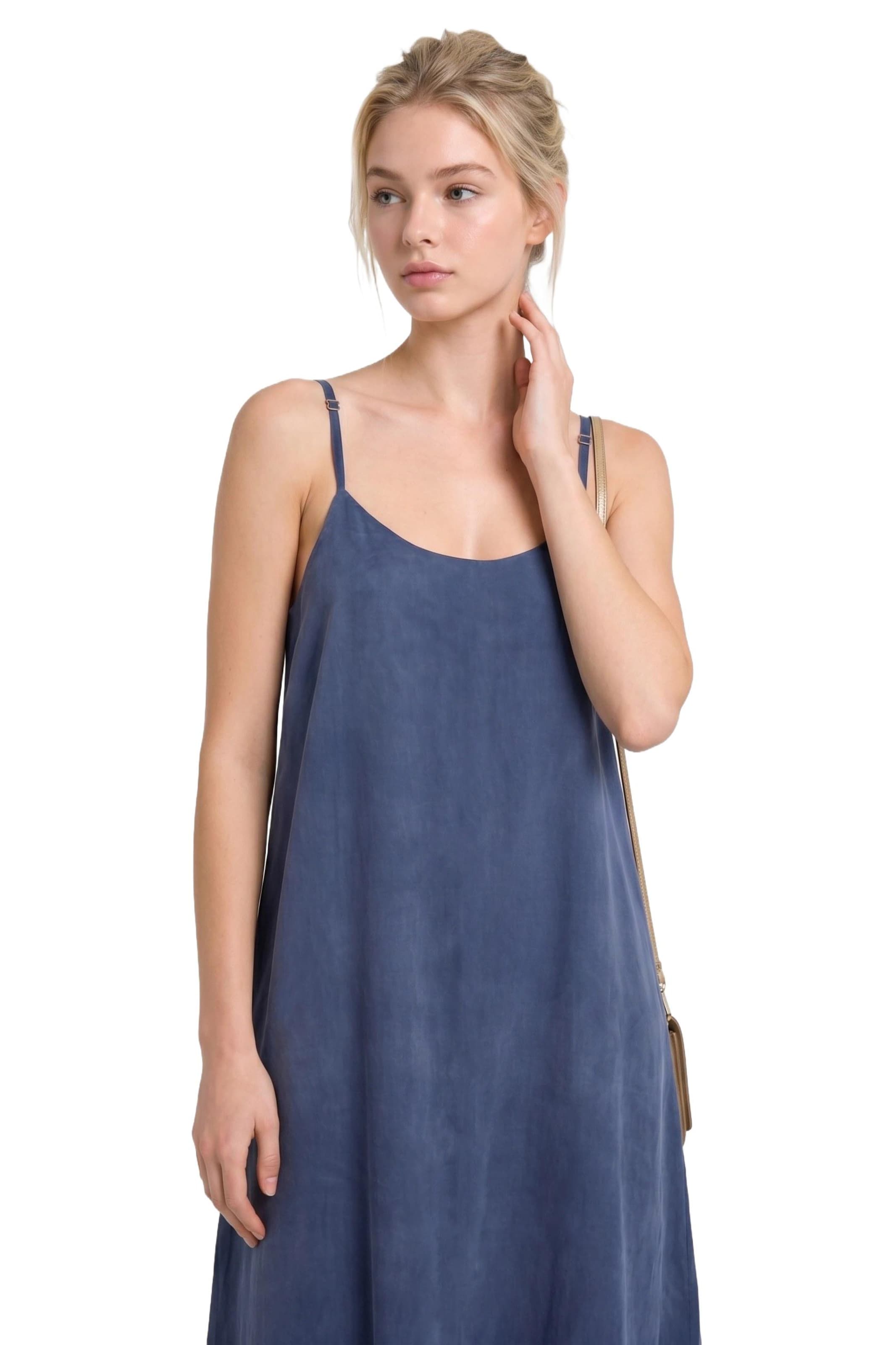 No Matter What Dress in Blue