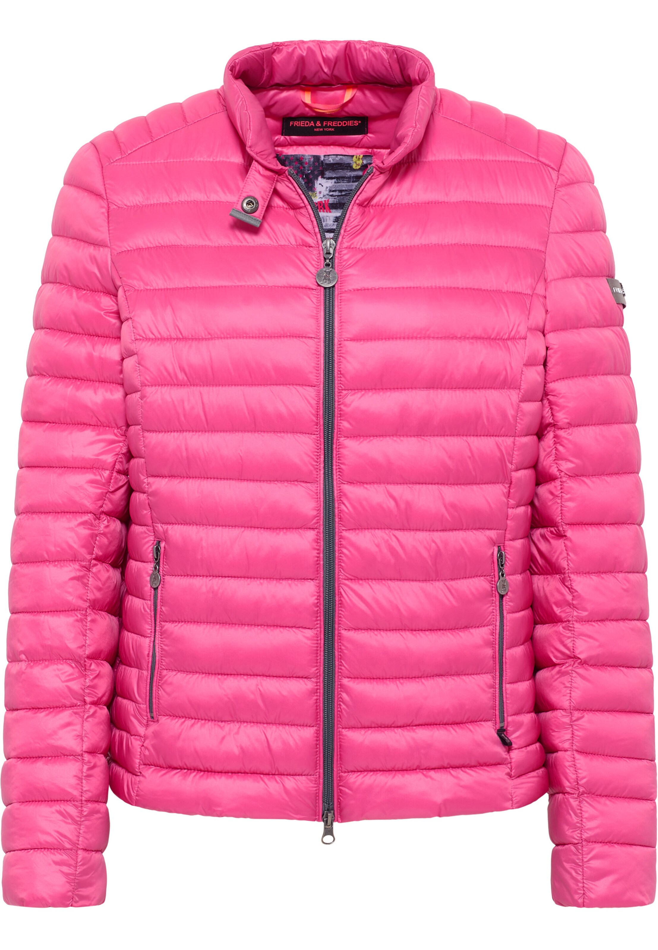Frieda & Freddies NY Steppjacke Fake Down Jacket | Judy in Pink: Vorderseite