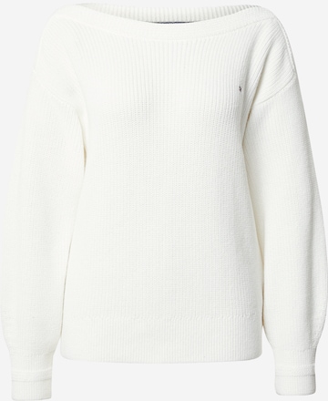 TOMMY HILFIGER Pullover 'BOAT' in Weiß: predná strana