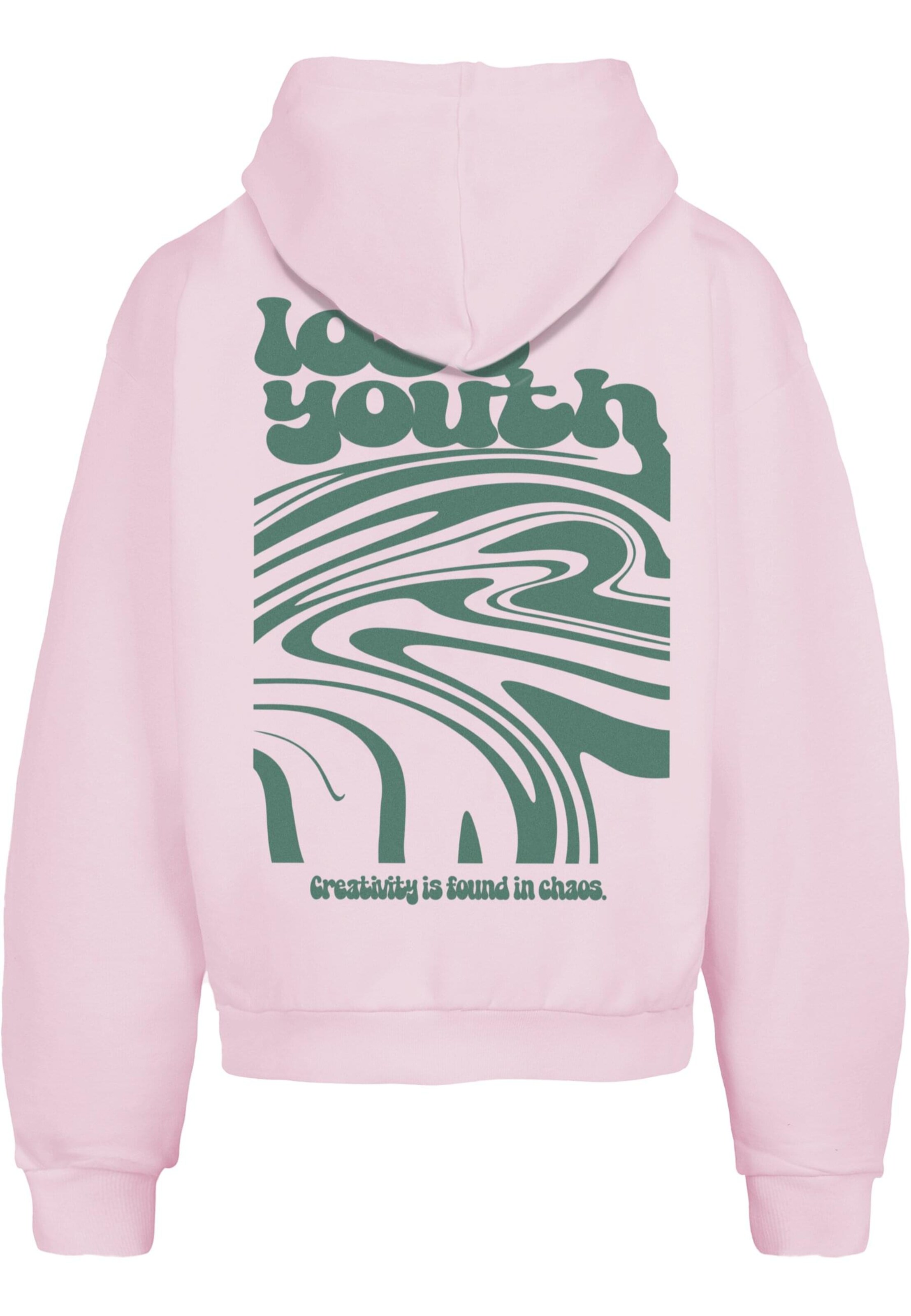 Sweat-shirt 'Chaos Flow' Lost Youth en rose