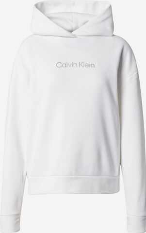 Calvin Klein Sweatshirt 'HERO' in White: front