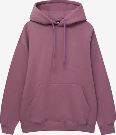 Pull&Bear Sweatshirt in rotviolett, Produktansicht