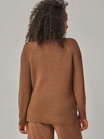 YOU LOOK PERFECT Hausanzug 'LOUNGEWEAR SET - Eve & Bailey' in Braun