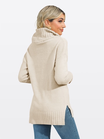 Imily Bela Svetr – béžová: zadní strana