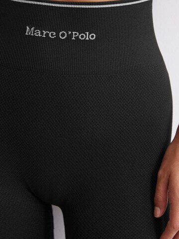 Regular Leggings ' Seamless Waffle ' Marc O'Polo en noir