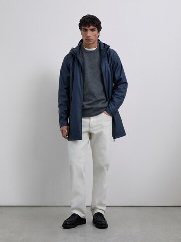 Scalpers Преходно палто в синьо: отпред