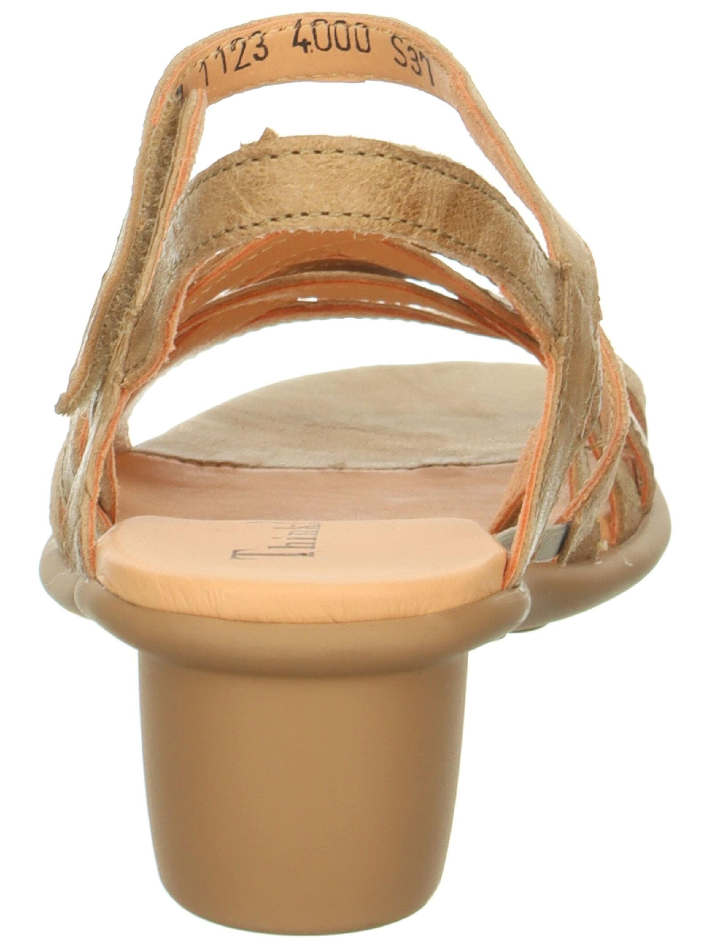 Sandalo con cinturino di THINK! in marrone