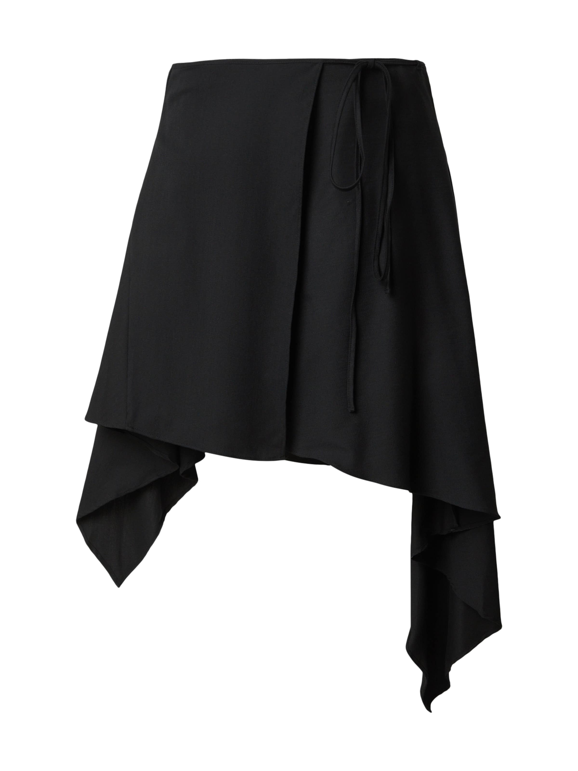WEEKDAY - Falda 'Leah' en negro: frente