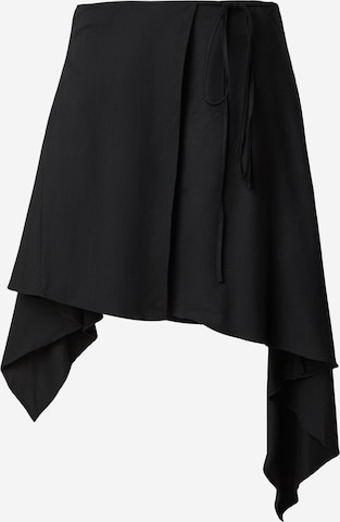 WEEKDAY - Falda 'Leah' en negro: frente