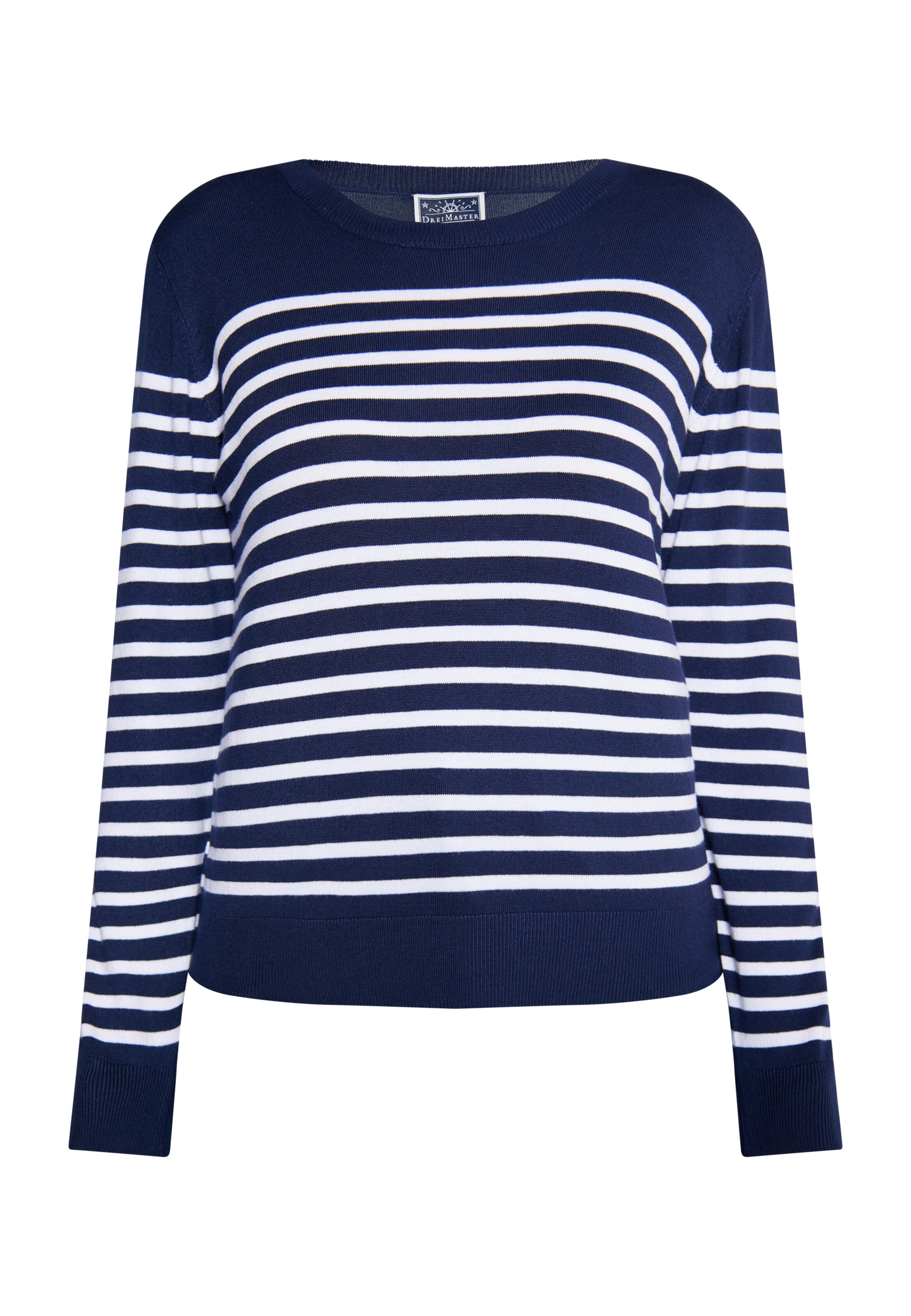 DreiMaster Maritim Sweater in Blue: front