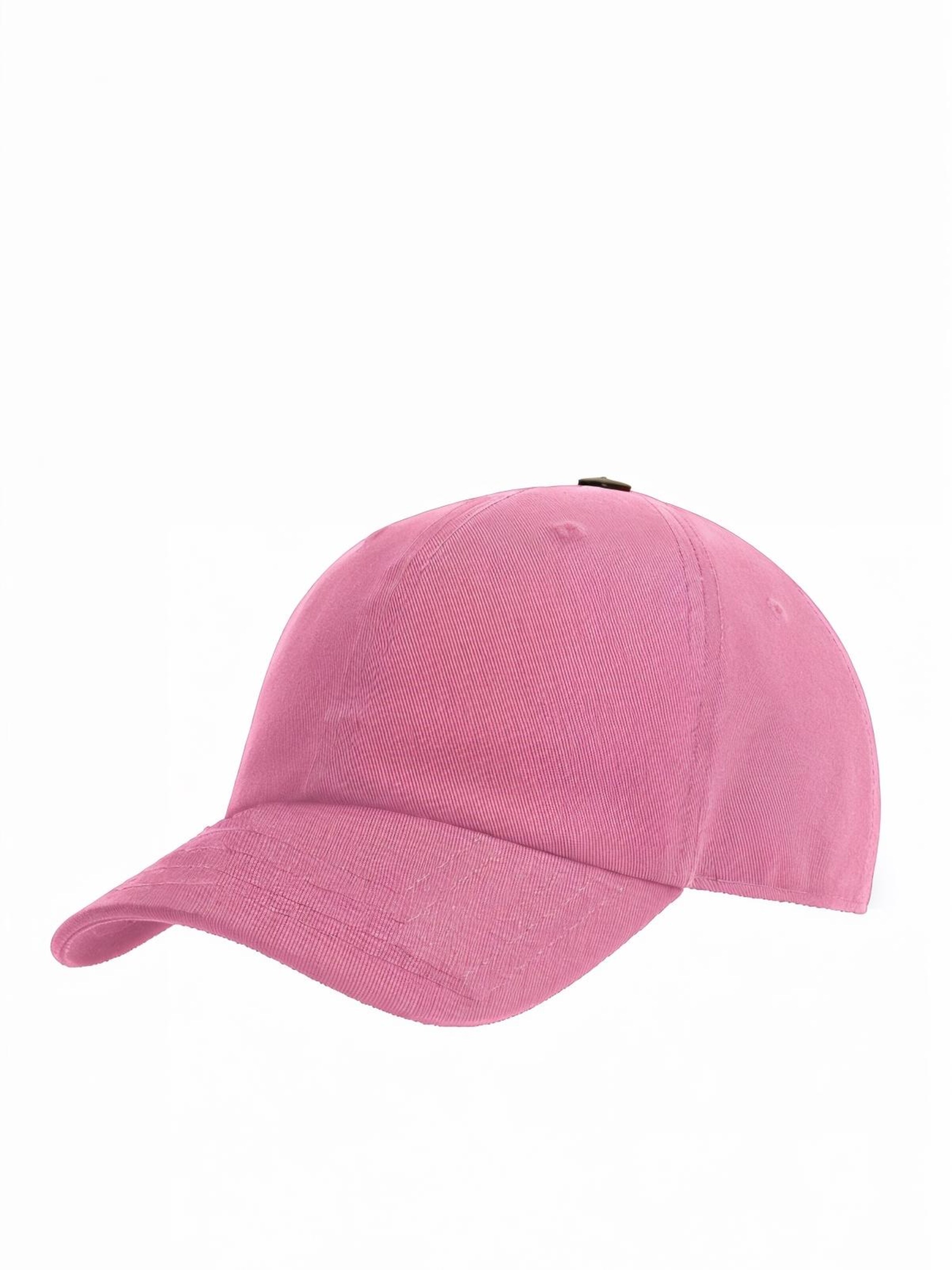 Lou-i Hut 'Kinder Cap aus Bio-Baumwolle'‌‌ in Pink: Vorderseite