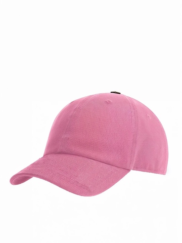 Lou-i Hat 'Kinder Cap aus Bio-Baumwolle' in Pink: front