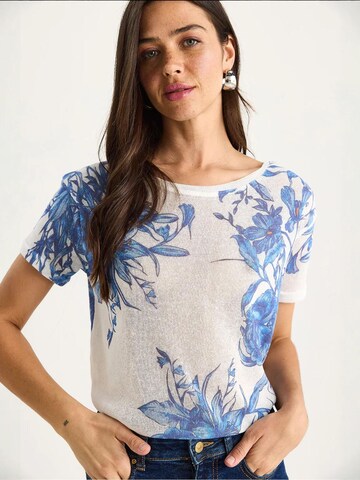 Maglietta di Bianco Lucci in bianco