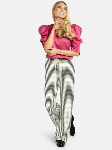 Regular Pantalon ' SUS-WIDE ' Liberte Essentiel en noir