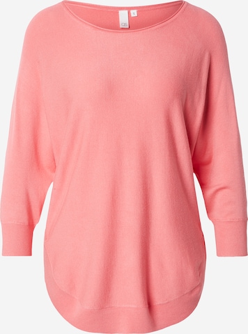 Pull-over QS en rouge : devant