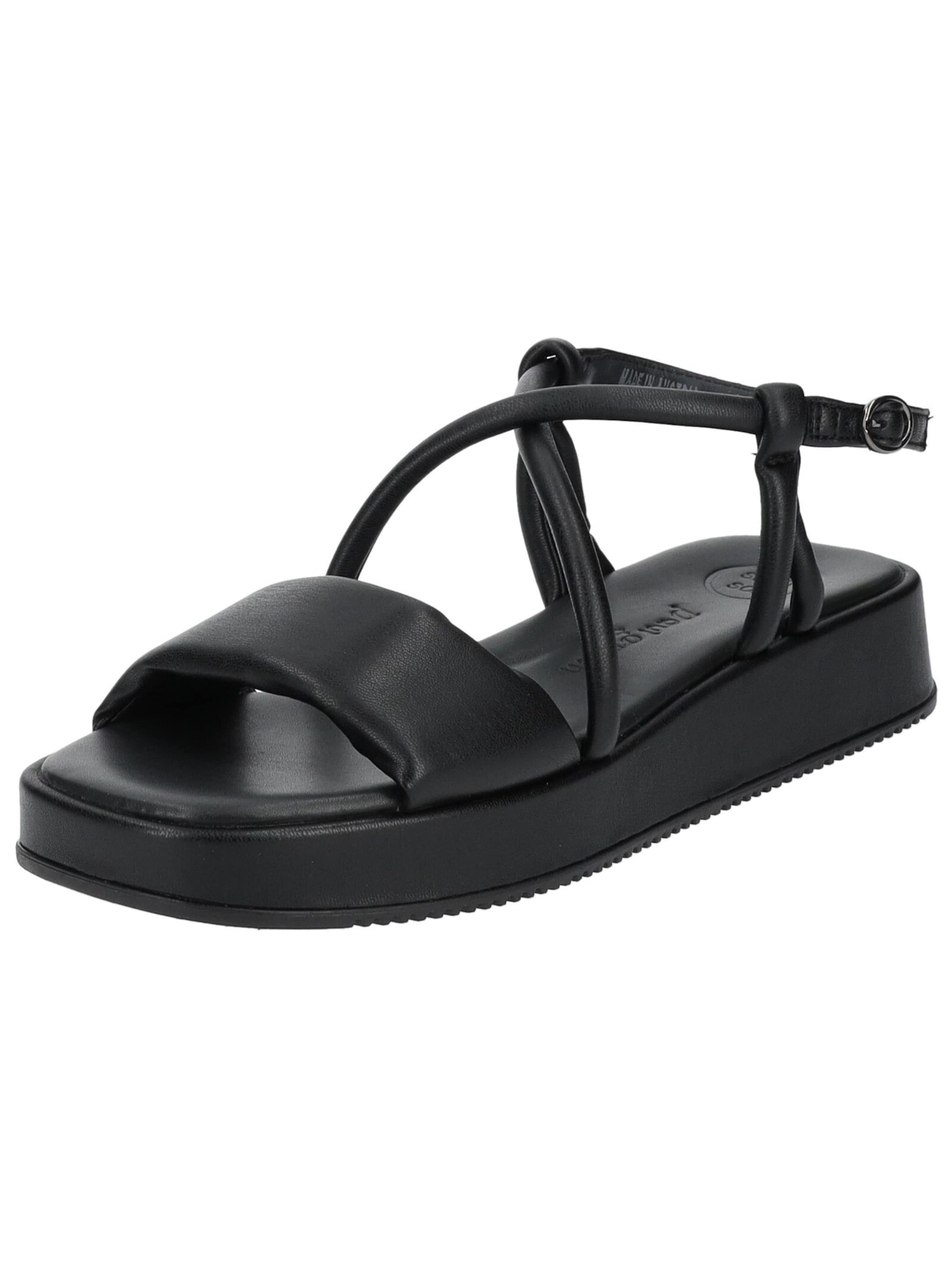 Sandales Paul Green en noir : devant