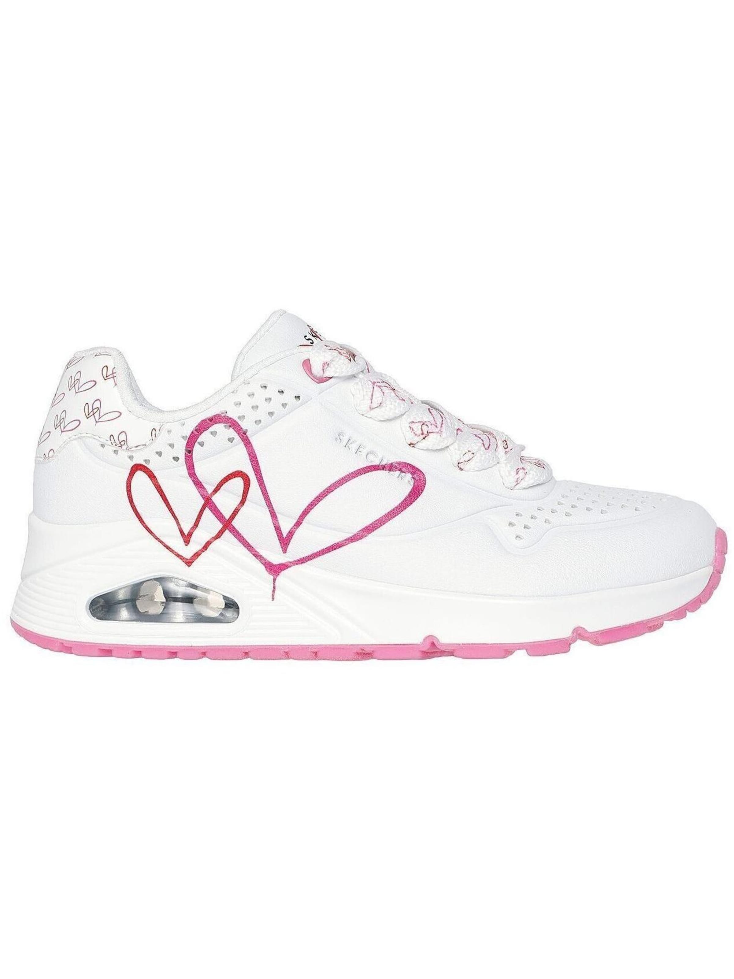 SKECHERS - Calzado deportivo 'Twin Hearts' en blanco: frente
