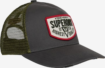 Casquette Superdry & Co en gris : devant