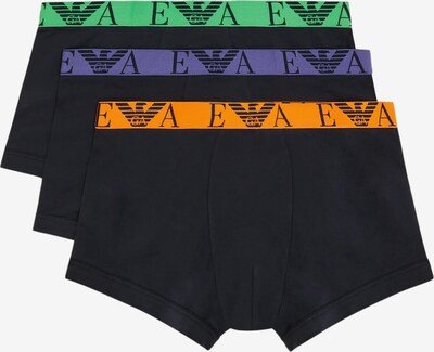 Emporio Armani Boxerky - marine modrá / zelená / tmavě fialová / oranžová, Produkt