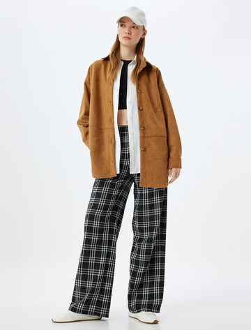 Koton Wide leg Trousers in Black