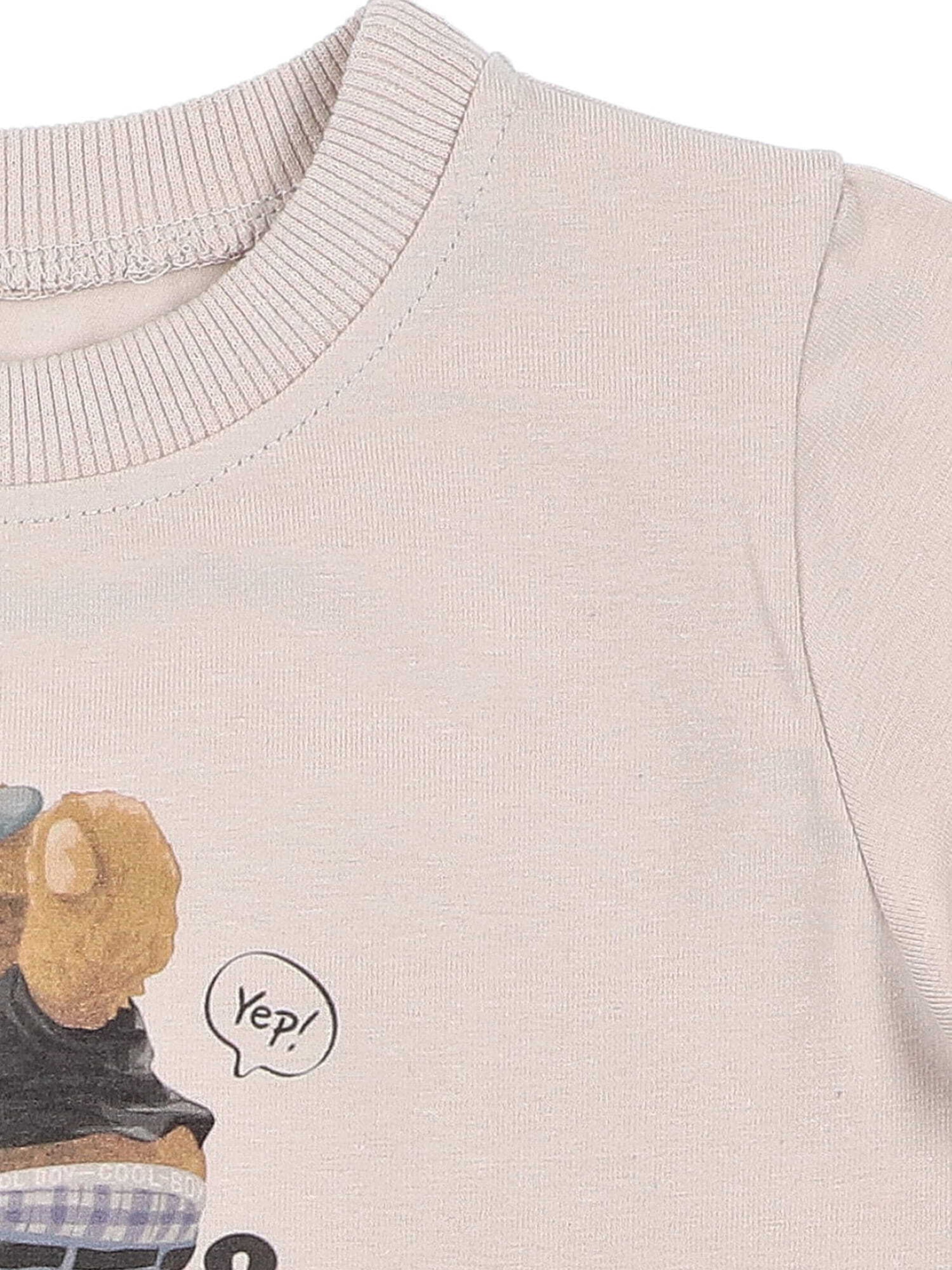 Lagarto Verde Shirt ' Teddybär ' in Beige