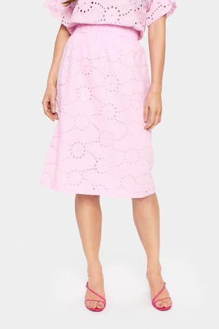 SAINT TROPEZ Sukně – pink: přední strana