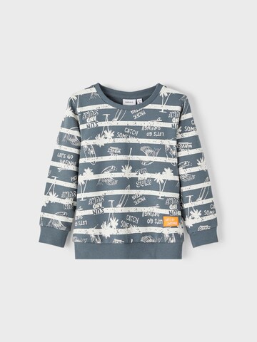 NAME IT Sweatshirt 'Frank' i blå