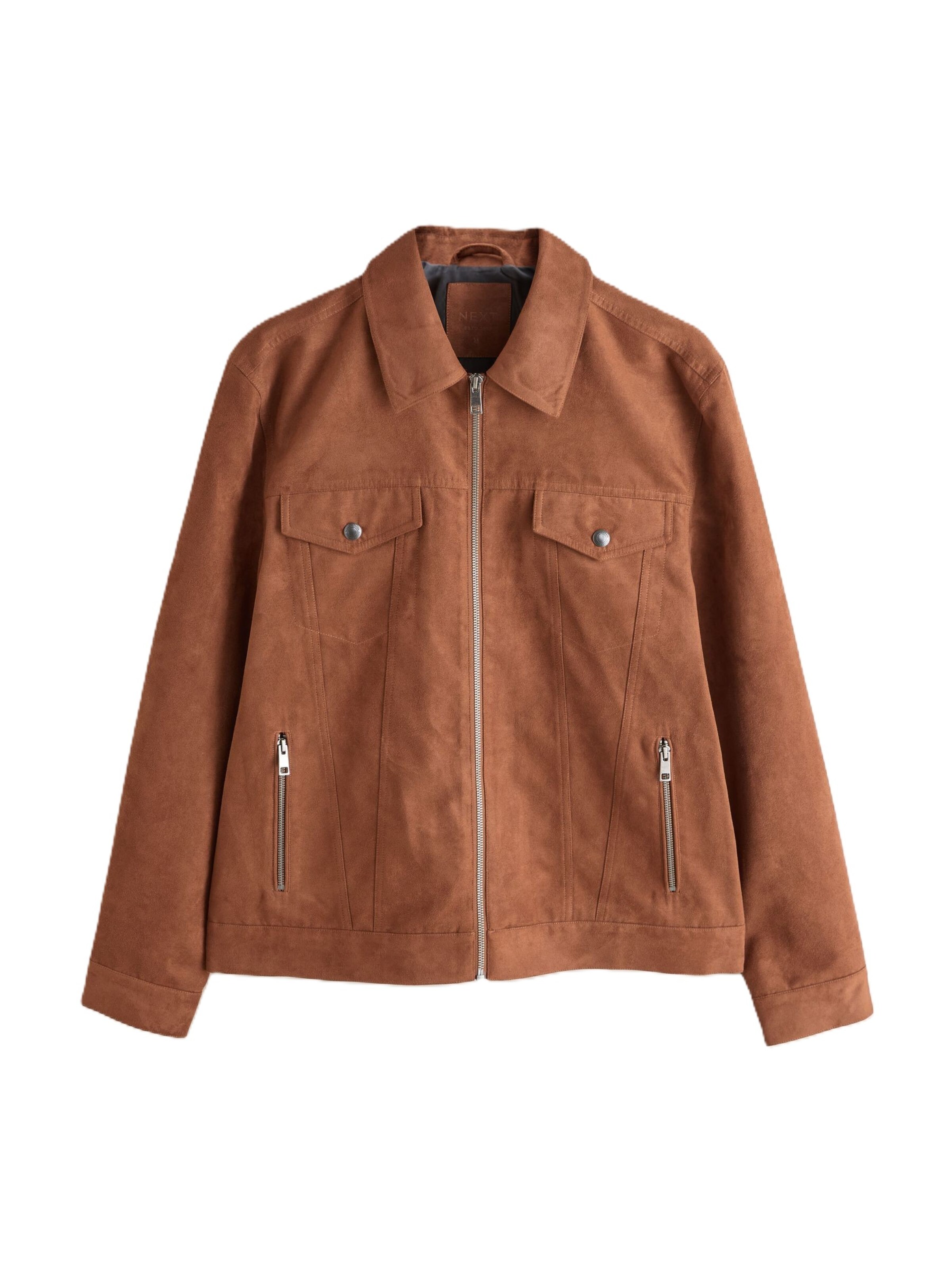 Next Jacke in Braun: Vorderseite