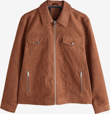 Veste mi-saison Next en marron : devant