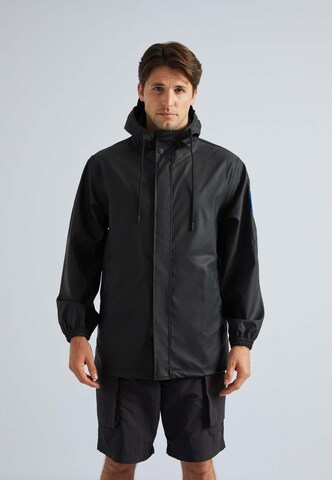 JACK1T Funktionsjacke in Schwarz: Vorderseite