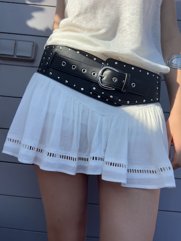 Jupe Bershka en blanc