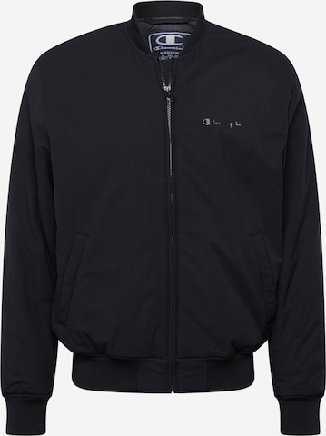 Champion Authentic Athletic Apparel Jacke 'Legacy' in Schwarz: predná strana