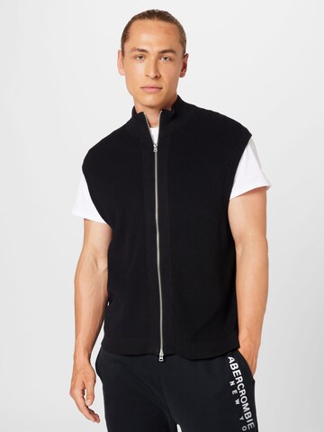 Only & Sons Strickjacke 'PHIL' in Schwarz: Vorderseite