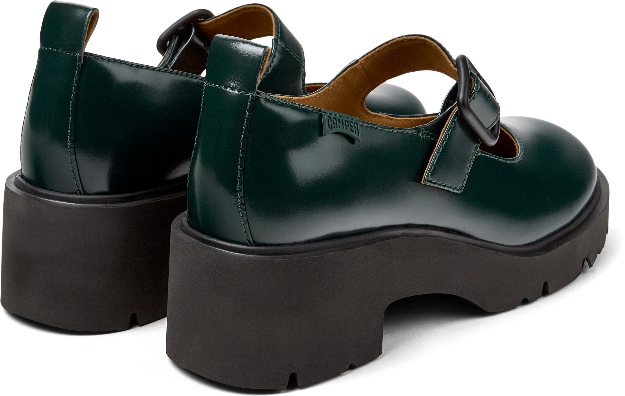 CAMPER Ballerina 'Milah' in Groen