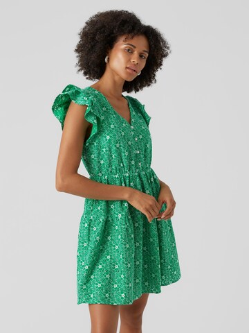 VERO MODA Jurk 'SONEY' in Groen: voorkant