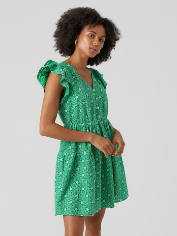 Robe 'SONEY' VERO MODA en vert : devant