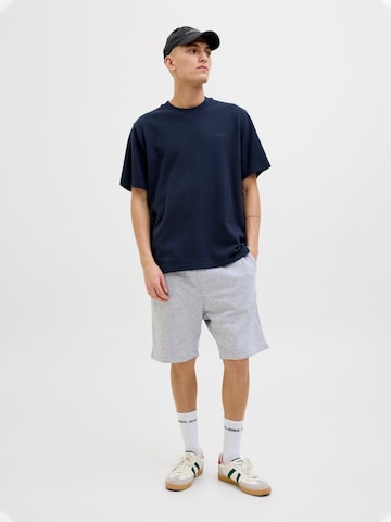 JACK & JONES Shirt 'JCOPACER STRUCTURE TEE' in Blauw