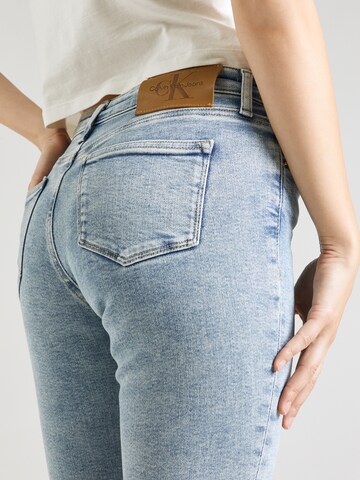Calvin Klein Jeans Kitsas Teksapüksid, värv sinine