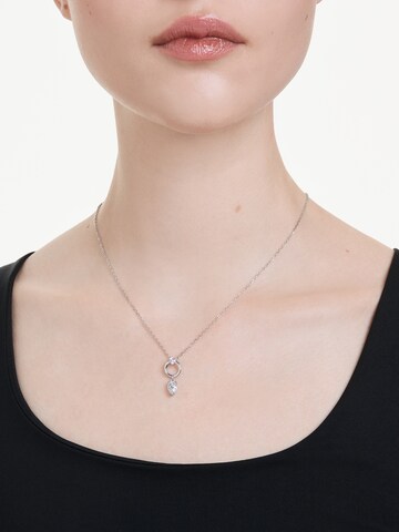 Collana di Swarovski in argento: frontale