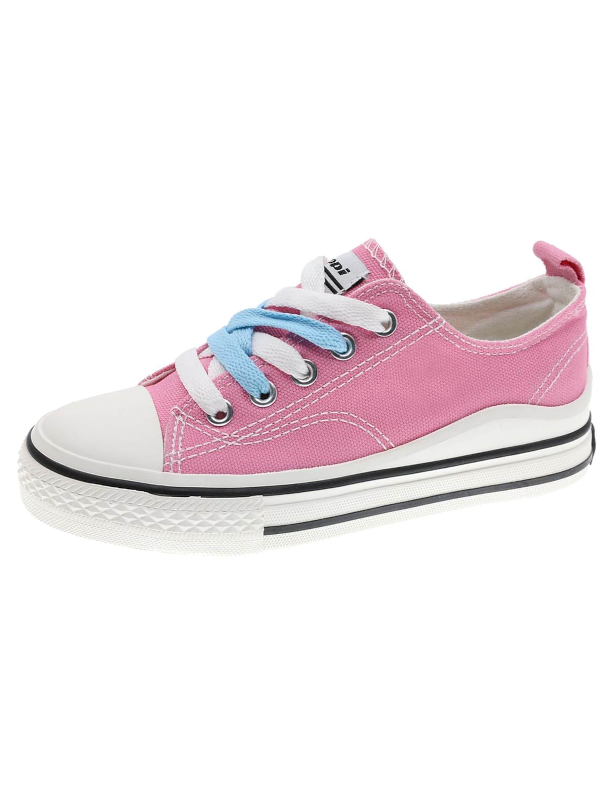 Beppi Sneakers 'Canvas Shoe' in Roze: voorkant