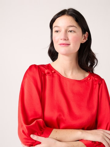 Robe 'Rosita' NAF NAF en rouge