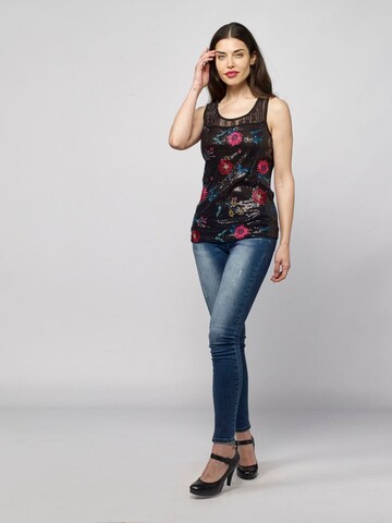 KOROSHI - Blusa en negro