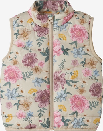 Gilet 'NMFMylane' NAME IT en beige : devant