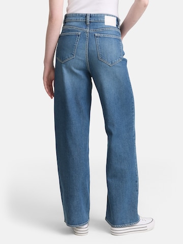 TOM TAILOR DENIM Wide leg Jeans in Blauw