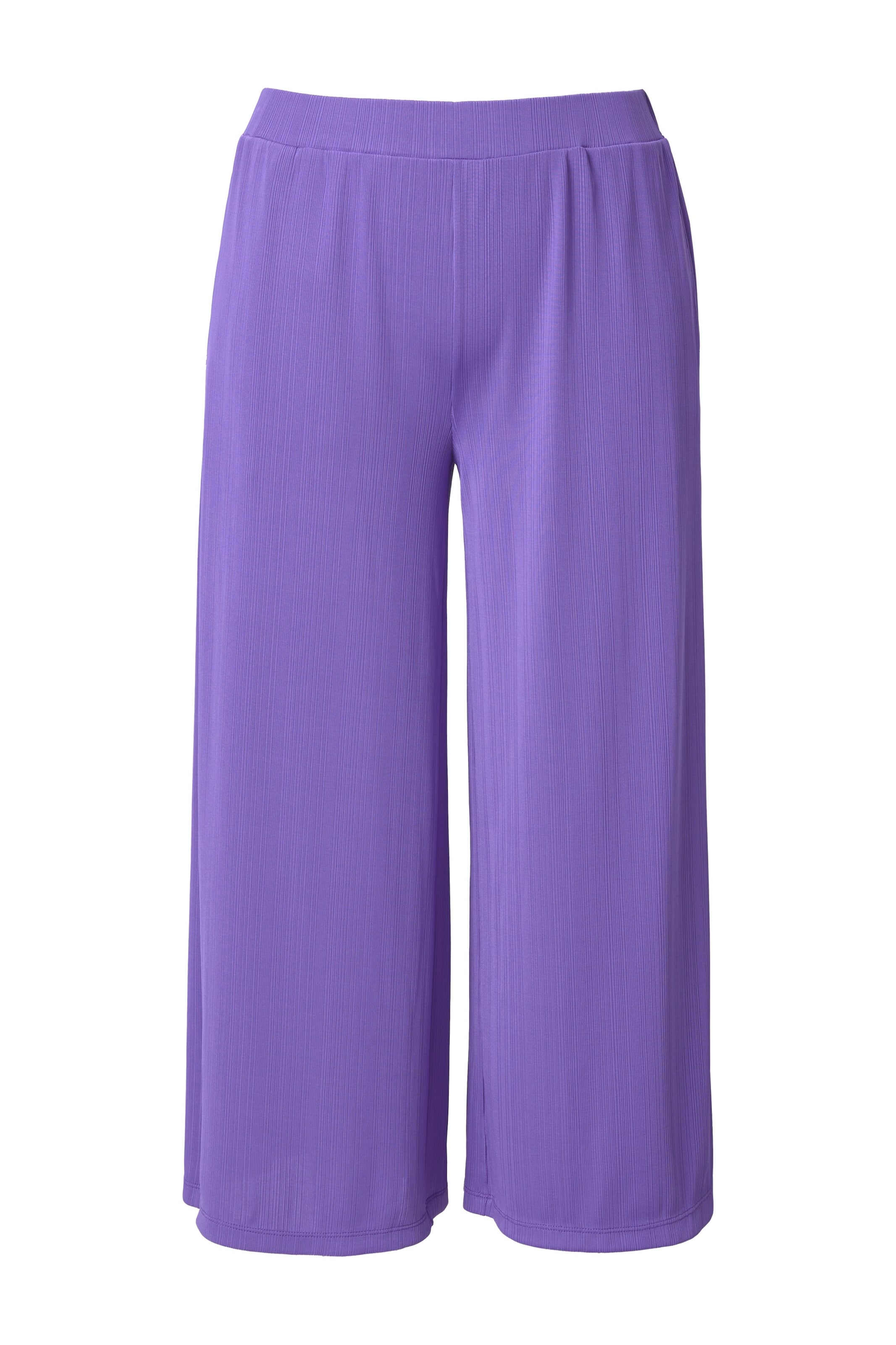 Ulla Popken Broek in Lila: voorkant