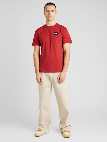 THE NORTH FACE T-Shirt 'COORDINATES' in Rot