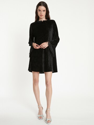Ana Alcazar Cocktailjurk ' Talli ' in Zwart